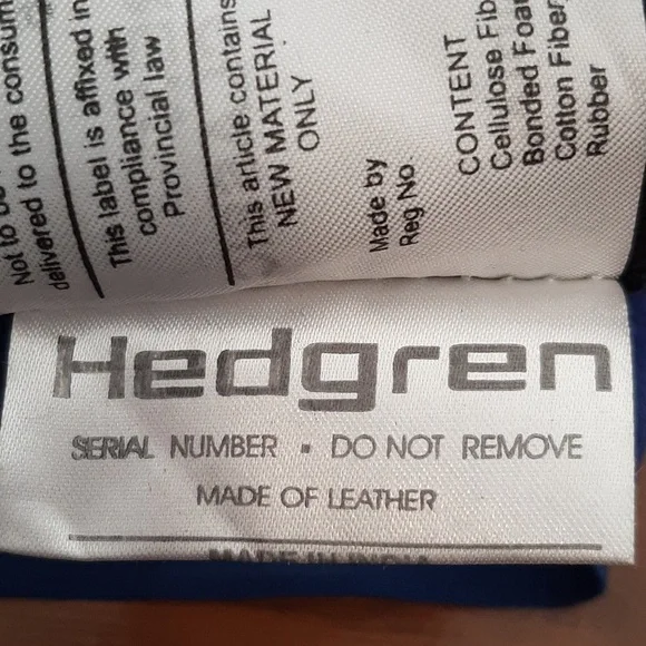 HEDGREN Brown Leather Crossbody Bag - Adjustable Strap - Great Condition - Picture 15 of 15